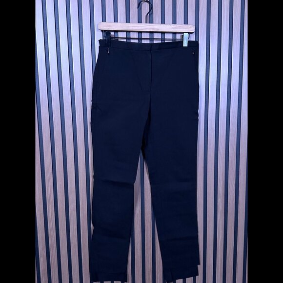 COS Pants 6 / S Womens Black Skinny Flat Front Stretch Elastic Waist - Picture 1 of 10